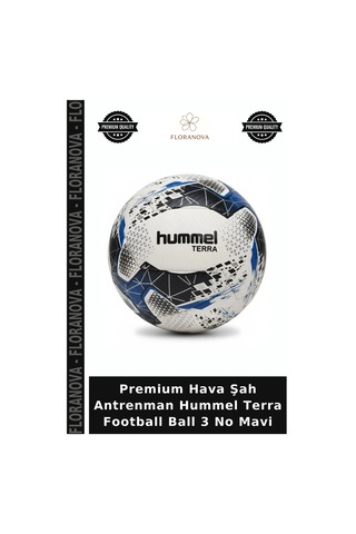 Premium Hava Antrenman Hummel Terra Football Ball 3 No Mavi