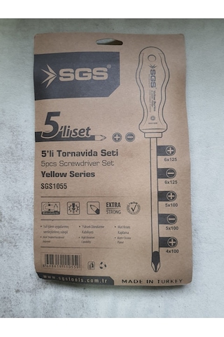 Sgs 5'li Tornavida Seti 1055