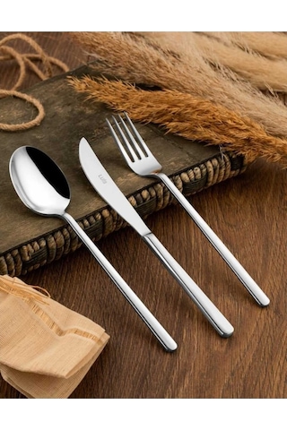 Dilay Afra 72 Parça Luis Çatal Kaşık Set 4mm