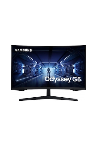 Samsung Odyssey G5 LC27G55TQWRXUF 27" 1MS 144 Hz 2k Curved  Oyuncu Monitörü