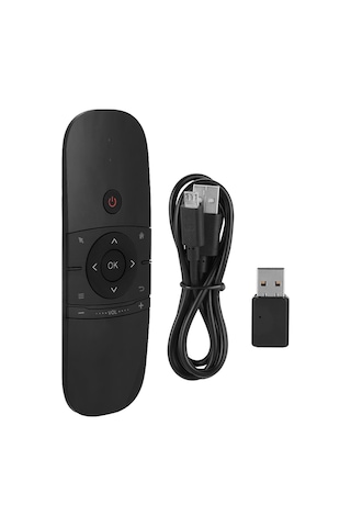 Android Windows İçin 2.4g Mini Kablosuz Air Mouse Klavye Uzaktan Kumandası