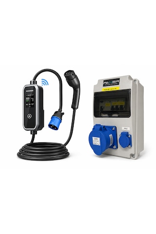 Schoner 7,4 Kw Şarj İstasyonu Ve Besleme Ünitesi