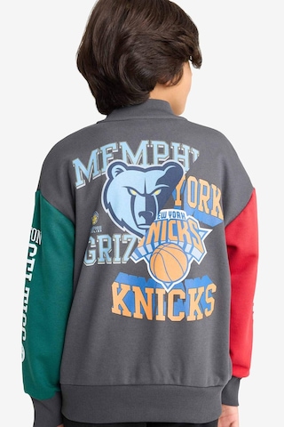 Defacto Erkek Çocuk Nba Current Teams Kolej Yaka Sırt Baskılı Bomber Ceket E8845a825auar31 Antrasit