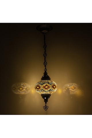 Mozaik Gece Lambası Anneler Günü Hediyesi Mozaik Lamba Renkli