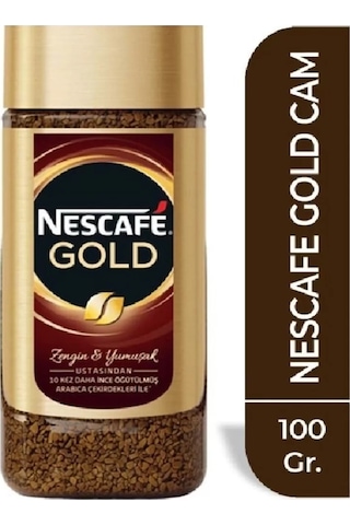 Nescafe Gold Kahve Cam 100 Gr X 4 Adet Çözünebilir