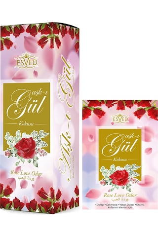 Esved Gül Kokusu Sprey Dolap Ve Çekmece Kokusu 400 ML