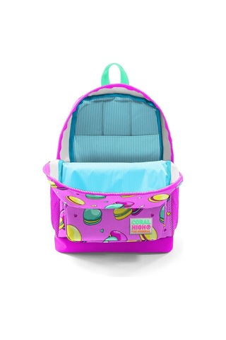 Coral High Pembe Makaron Kız Çocuk İlköğretim Okul Sırt Çantası Ve Beslenme Çanta Seti