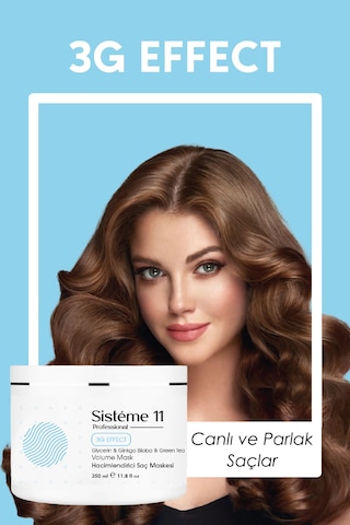 Sisteme 11 Hacimlendirici Maske 350 Ml