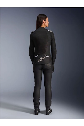 Alpinestars Stella T-sps Air V2 Korumalı Kadın Motosiklet Montu Siyah Beyaz