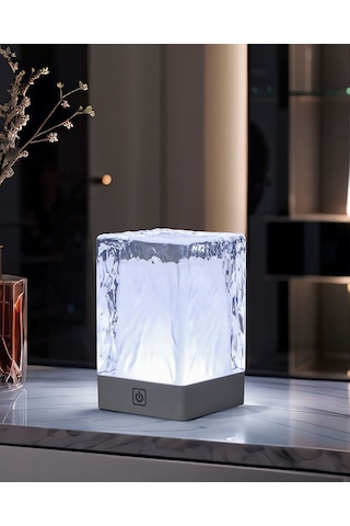 Crystalis Şarjlı Masa Lambası Beyaz