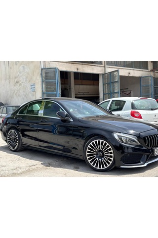 Mercedes W205 C Serisi Krom Kapı Direği Paslanmaz Çelik