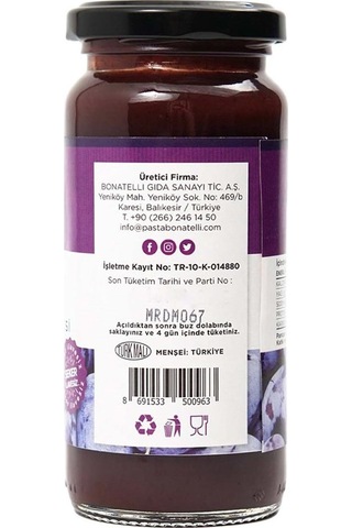 Bonatelli %100 Mürdüm Eriği Püresi 240 G