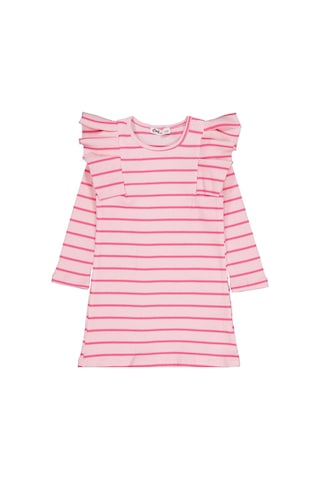 Civil Girls Çizgili 2-5 Yaş Elbise - Pembe