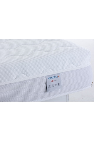 Viscoflex 17 Tek Kişilik Yıkanabilir Kılıflı Ortopedik Visco Yata