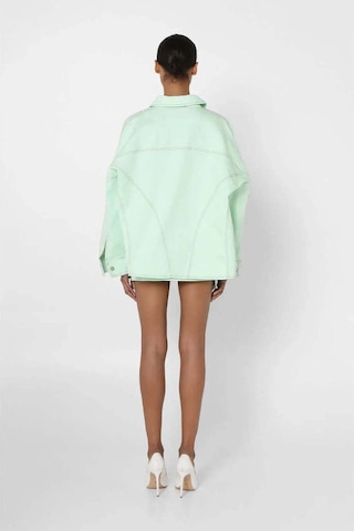 By Dyln Mint Yeşili Oversize Denim Ceket - Jerome Jacket, Şık Ve Rahat Tasarım Yeşil