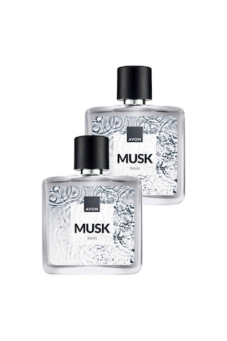 Musk Rain Erkek Parfüm Edt 75 Ml. İkili Paket Odunsu