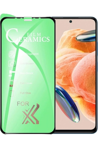 Xiaomi Redmi Note 12 Pro Ekran Koruyucu 9d Seramik Nano Tam Kaplayan Kavisli