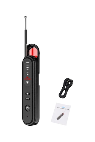 Geeroyoo Gizli Kamera Dedektörü, Gps Takip Bulucu, 6 Seviye Hassasiyetli Dinleme Cihazı Dedektörü