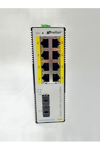 Endüstriyel Poe Switch Harici Adaptör Dahil