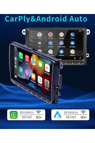 Volkswagen Android Multimedya 4gb-64gb 9 İnc Hd Ips Carplay Skoda