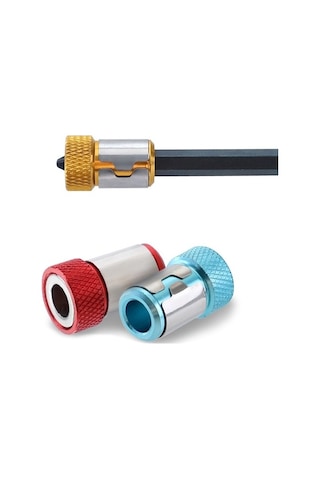 1pc1 Evrensel Tornavida Manyetik Halka 1/4"evrensel Metal Tornavida Matkap Ucu Manyetik Halka Şaft Korozyon Önleyici Güçlü Halka 4465