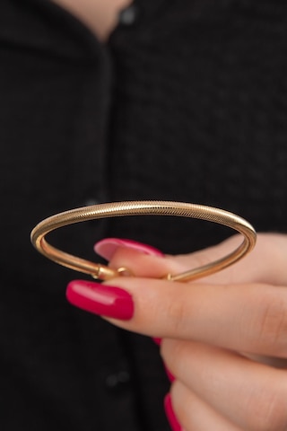 Fiyonk Kuyumculuk 14 Ayar Altın Esnek İtalyan Bileklik Blk8051 Sarı Altın