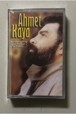 Ahmet Kaya Resitaller 3 Kaset Jelatininde Sıfır Dönem Baskı