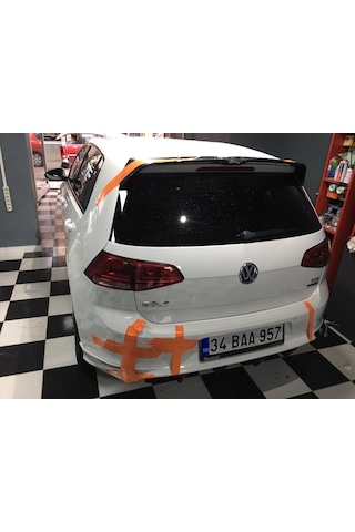 Volkswagen Golf 7 Oettinger Bagaj Üstü Spoiler -plastik Rüzgarlık