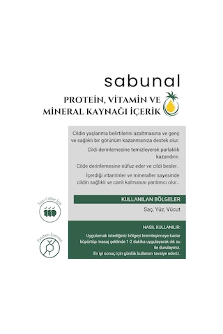 Sabunal Yosun Sabunu - Bakım Sabunu 100 G