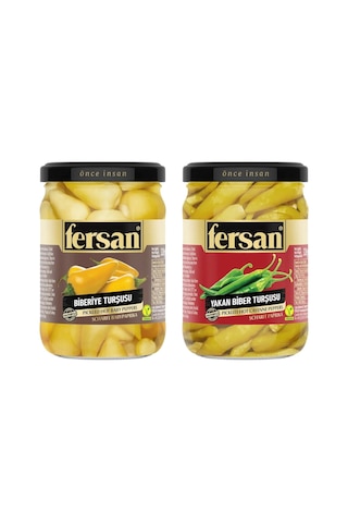 Fersan Biberiye Ve Yakan Biber Turşusu 370 Cc 2 Li Set