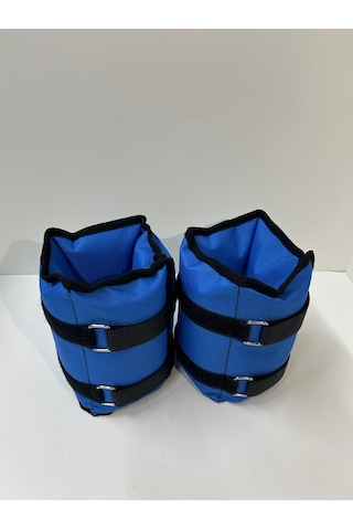 Me&ra Sport 2 Kg X 2 Adet El Ayak Bilek Ağırlık Seti Kum Ağırlık Torbası mavi