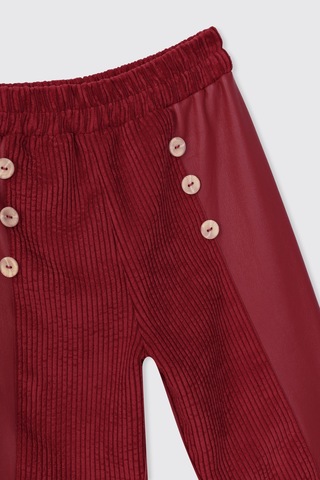 Panço Kız Çocuk Kırmızı Pantolon 2521gk04028