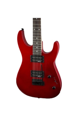 Jackson Js11 Dinky 2-point Tremolo Amaranth Klavye Metallic Red Elektro Gitar
