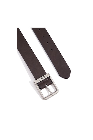 Mavi - Kahverengi Suni Deri Kemer 0911020-85397 Kahverengi