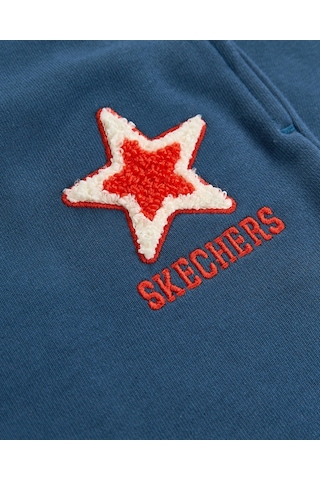 Skechers B Lw Collage Sweatpant Büyük Erkek Çocuk Mavi Sk2620107-0848