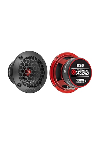 Reiss Audio Rs-ds5-150w Max-75w Gerçek Rms-kaliteli-profesyonel-üst Seviye-13 Cm Midrange Hoparlör-2 Adet