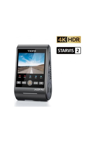 Pro 4k Hdr Starvis 2 Sensörlü Wi-fi Gps Li Araç Kamerası Diğer