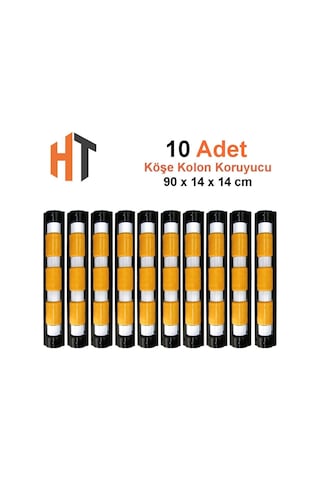 Otopark Kolon Köşe Koruyucu 10 Lu Set