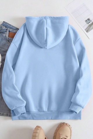 Nope Baskılı Sweatshirt Bebemavi Bebek Mavisi