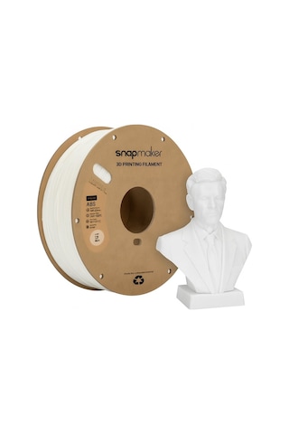 Snapmaker Abs Filament Beyaz 1.75mm 1kg