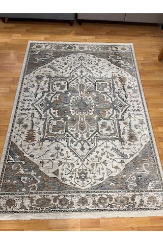 Merinos Halı Valeria Serisi 91047-110 Vintage Etnik Desenli Salon Oturma Odası Halısı Çok Renkli