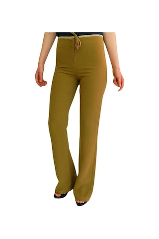 Kadın Kumaş Pantolon Normal Bel Klasik Bgl-St01356