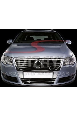 S-Dizayn  Volkswagen Passat B6 Krom Ön Panjur 8 Prç 2005-2011