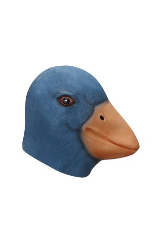 Ic Ördek Maskesi Tam Baş Cadılar Bayramı Kostüm Partisi Sevimli Hayvan Cosplay Lateks Aksesuarları Yetişkin