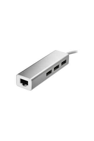 Luve Store Usb Rj45 Ethernet Adaptörü 3 Port Usb Hub Çoklayıcı Alüminyum Gövde