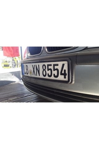 Ubak Yönetmeliğine Uygun . Parlak Siyah Plakalık 2 Adet 228108617