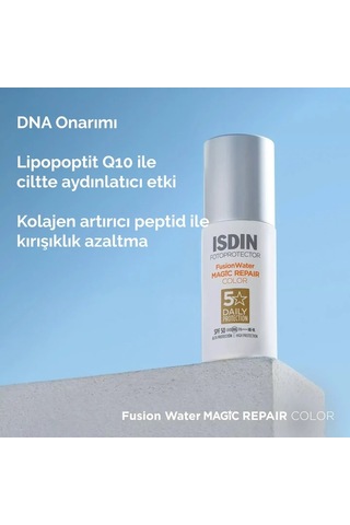 Isdin Fotoprotector Fusion Water Magic Repair Color Spf 50 50 ML