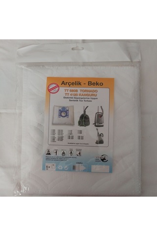 20 Adet Arçelik Uyumlu Beko Tt680B Tornado Tt4120 Kanguru