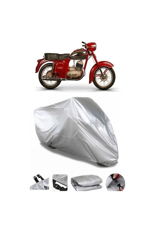 Jawa 250 Ceylan Motosiklet Brandası Su Geçirmez Örtü