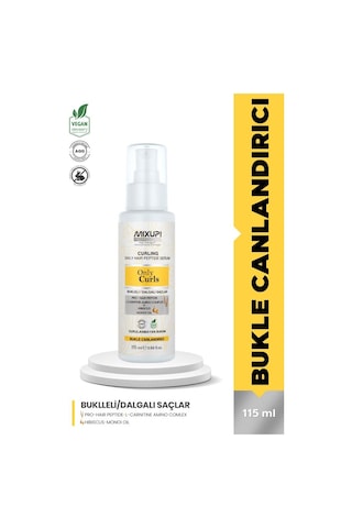 Mixup Bukleli Ve Dalgalı Saçlar İçin Pro-hair Peptit,l-karnitin,amino Kompleks Serum 115 Ml